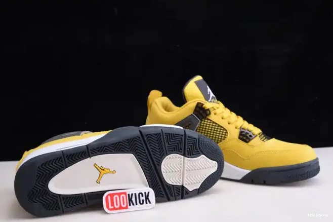 Rep TBK Lightning Air Jordan Retro 4 CT8527-700 0605